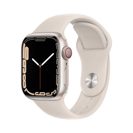 اپل واچ سری 7، GPS Cellular, 41mm Starlight